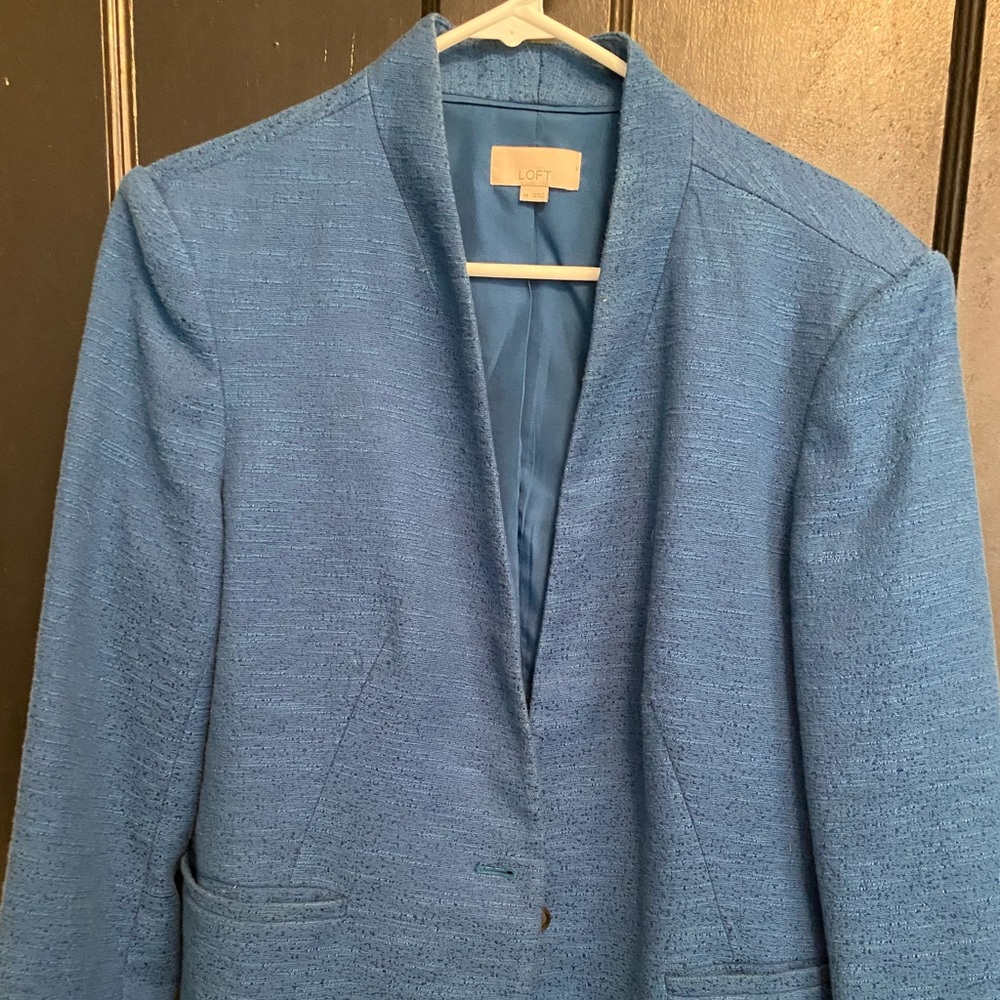 The Loft Blue Blazer size 14